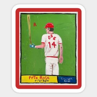 Pete Rose Sticker